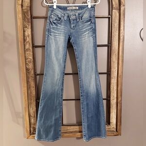 Big Star Ultra Low Rise Blue Jeans